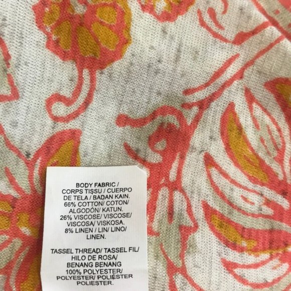 Lucky Brand Woodblock Print Tank Top. XS,M,L,XL - Picture 4 of 13